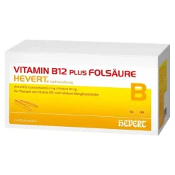 Vitamin B12 plus Folsäure Hevert , 2X100X2 ml