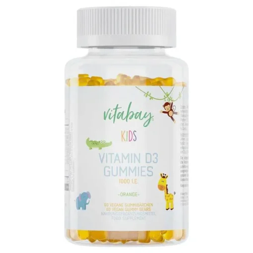 Vitamin D3 1.000 I.E. Fruchtgummis Orange veg.Kids, 60 St