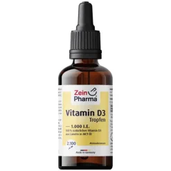Vitamin D3 Tropfen 1.000 I.E. 2100 Trop.ZeinPharma, 50 ml