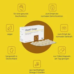 Vitazell-Omega Kapseln, 60 St