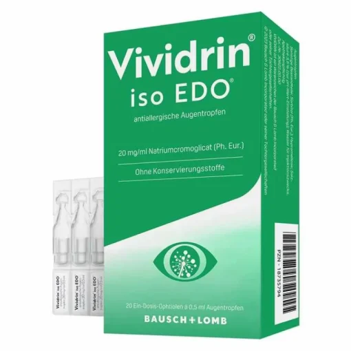 Vividrin iso EDO antiallergische Augentropfen, 20X0.5 ml