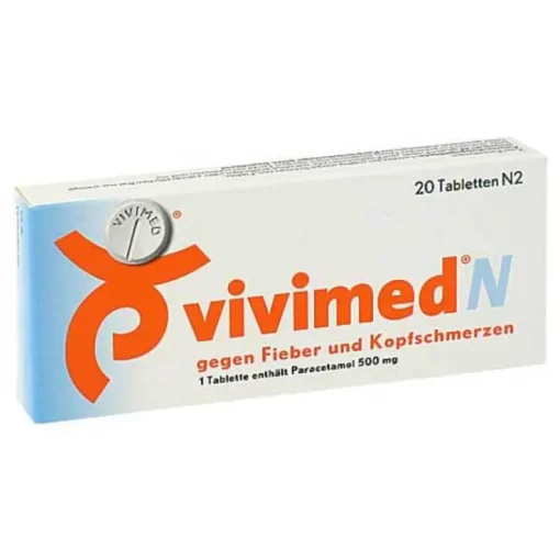 vivimed N gegen Fieber und Kopfschmerzen, 20 St
