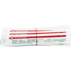 Wattestäbchen Holz 15 cm kleiner Kopf steril, 50X2 St