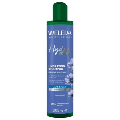 Weleda Hydra Shine Feuchtigkeits-Shampoo Alpen-Lein, 250 ml