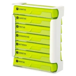 Wepa 7 Tage Compact Wochenmagazin weiß / grün, 1 St