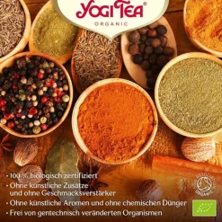 Yogi Tea Grüntee Ingwer Zitrone Bio, 17X1.8 g