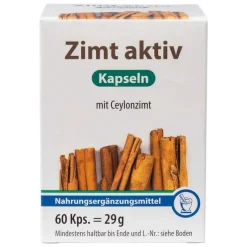 Zimt Aktiv Kapseln, 60 St