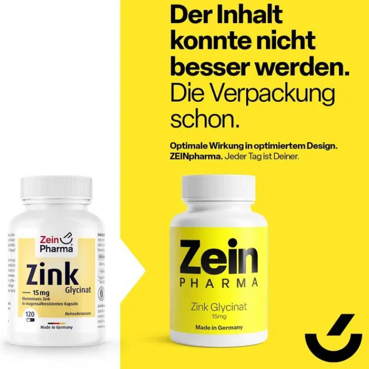 Zink Chelat 15 mg in magensaftresistent veg.Kapseln , 120 St
